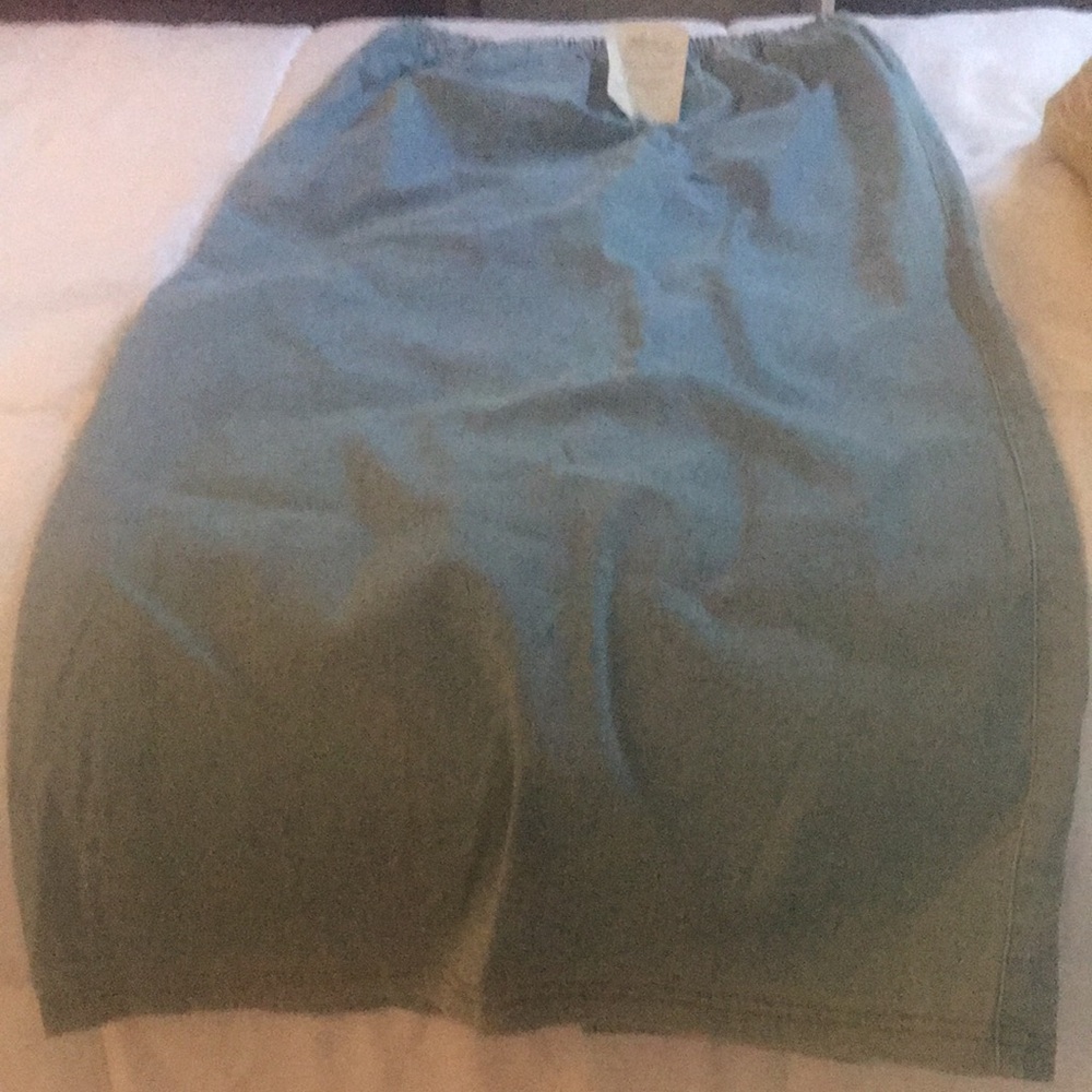 Stylish Blue Denim Midi Skirt. Never worn